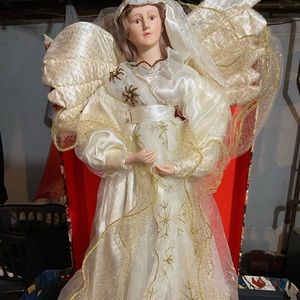 Christmas angel tree topper